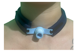 Fixador Traqueostomia Infantil Azul