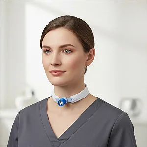 Respirafix Tampa Para Traqueostomia Proteção Respiratória Azul