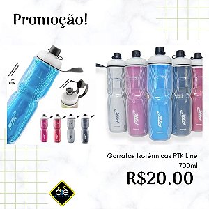Garrafa Caramanhola Térmica 700ML PTK Line
