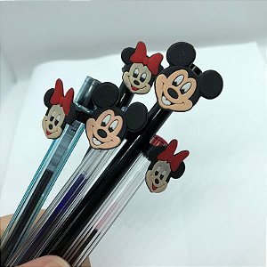 Ponteira Para Lápis ou Caneta do Mickey e Minnie - Disney