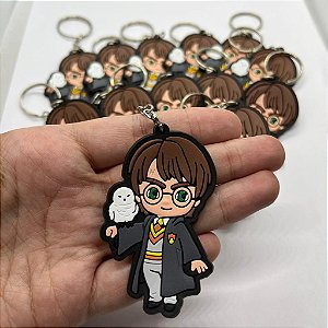 Chaveiro Emborrachado Harry Potter - 1 unidade