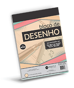 Bloco Desenho Creme A3 140 g/m² - 20 folhas