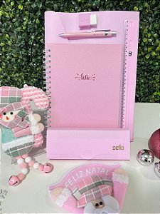 Kit Estudos Brilhe Rosa - 6 itens