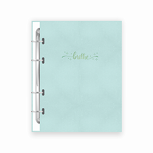 Planner Argolado Permanente Brilhe Verde