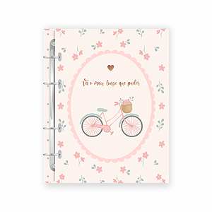 Caderno Colegial Argolado Vá o Mais Longe Que Puder