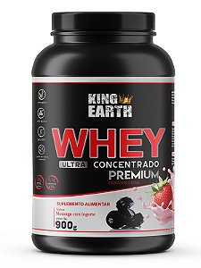 Whey Ultra Concentrado Premium Morango c/ Iogurte - 900g