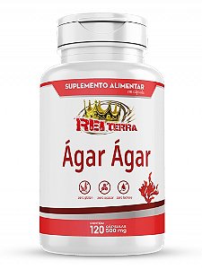 Ágar Ágar - 120 Cáps. 500mg