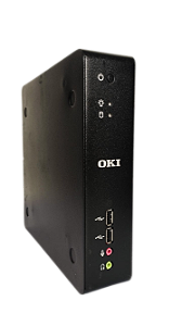 MINI PC OKI THIN CLIENT COM 4GB DE RAM HD SSD 120GB CELERON 1.5