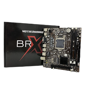 PLACA MÃE H55 1156 BRX