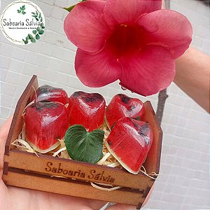 Caixote Sabonete Melancia com Amêndoas Para as Mãos