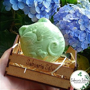 Sabonete Sálvia & Alecrim: Gatinho Salvinho - 110G