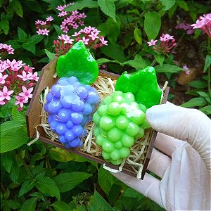 Caixote Cachos de Uva Niágara Glicerinado