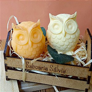 Sabonete Coruja Glicerinado - 2 Corujitas Capim Limão