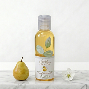 Óleo Corporal Flor de Pera com Óleo de Semente de Uva rico em vitamina E 120ml SALVYA