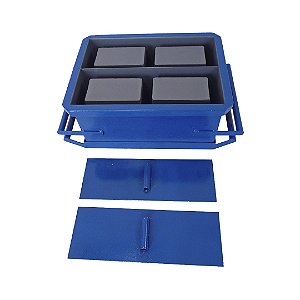 FORMA MANUAL DUPLA PARA BLOCOS DE 12 (11,5x19x39)CM