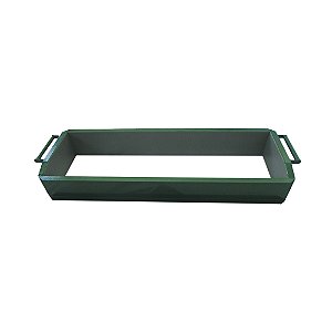 FORMA MANUAL EM AÇO PARA GUIA DE RUA MEIO FIO 0,15X0,30X1 METRO