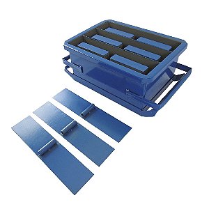 FORMA MANUAL PARA 3 BLOCOS DE 09X19X39 COM FUNDO
