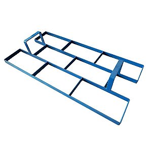 FORMA MOLDE PARA CARIMBAR NO PISO CONCRETO JARDIM 30X60CM