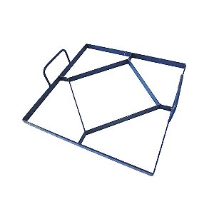 FORMA MANUAL PARA CARIMBO CONCRETO ESTAMPADO 35X35CM CALCADA