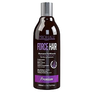 Shampoo de Crescimento Fortificante Force Hair 500ml Prohall