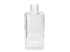 Vidro Retangular 250ml Sem Tampa