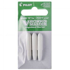 Refil Ponta para Marcador Quadro Branco Pilot WBTIP-VBM 3 unidades