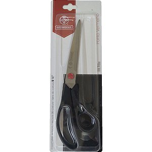 Tesoura Mundial de Costura Ponto Vermelho 690N 9 1/2pol 24cm Preto