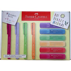 Kit Faber Castell Bullet Journal 10 Itens