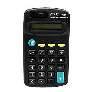 Calculadora Eletrônica Fix 8 Dígitos FXC1304