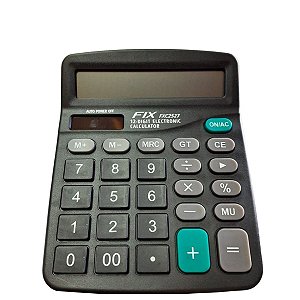 Calculadora Eletrônica Fix 12 Dígitos FXC2527