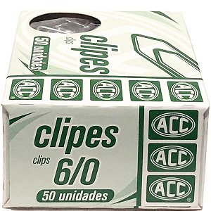 Clips ACC 6/0 50 Unidades