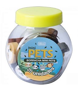 Borracha Escolar Tilibra Mini Pets