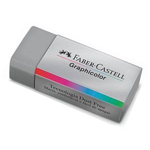 Borracha Escolar Faber Castell Graphicolor Pequena