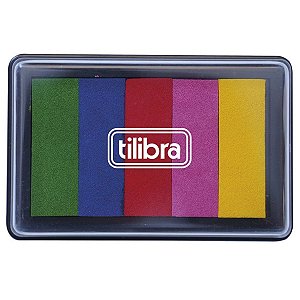 Almofada para Carimbo Tilibra Colors Degrade 5 Cores