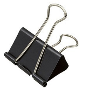 Prendedor De Papel Brw Binder Clip 19mm