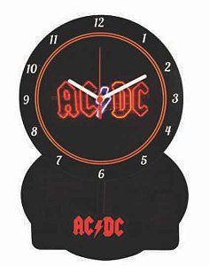 RELÓGIO PAREDE DE PÊNDULO - ACDC