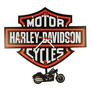 Relógio Harley Davidson  Pêndulo  Mdf