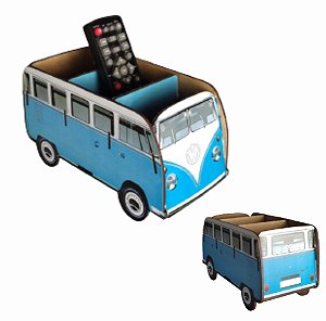 PORTA CONTROLE MDF KOMBI AZUL EM MDF