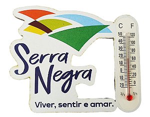 Imã Logo Serra Negra com Termômetro
