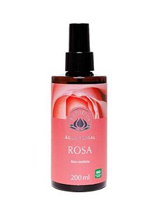 AGUA FLORAL (HIDROLATO) ROSA 200 ML - BIOESSENCIA