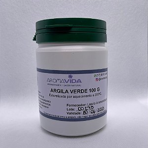 ARGILA VERDE 100G - AROMAVIDA