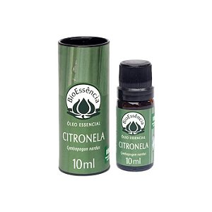 OLEO ESSENCIAL CITRONELA ORGANICO 10 ML - BIOESSENCIA