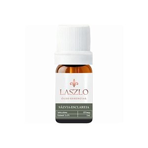 OLEO ESSENCIAL SALVIA ESCLAREIA GT FRANCA 5 ML - LASZLO