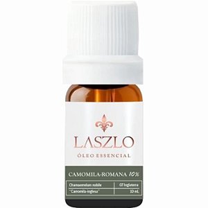 OLEO ESSENCIAL CAMOMILA ROMANA 10  - GT INGLATERRA 10,1 ML - LASZLO