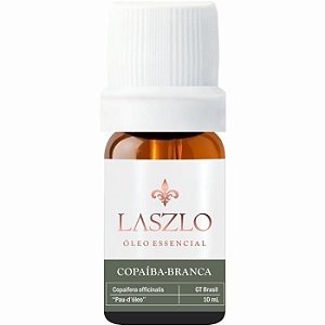 OLEO ESSENCIAL COPAIBA BRANCA (DESTILADA) GT BRASIL 10,1ML - LASZLO