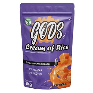 CREAM OF RICE ( creme de arroz ) 1kg DOCE DE LEITE - CANIBAL