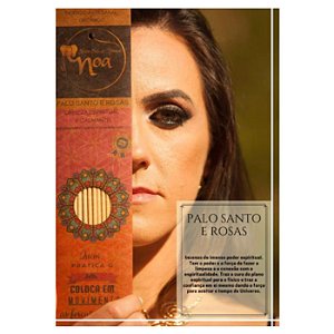 INCENSO PALO SANTO E ROSAS ORGANICO - NOA