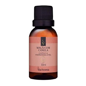 ESSENCIA HIDROSSOLUVEL CLASSICA MACA COM CANELA 30 ML - VIA AROMA