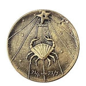 INCENSARIO  SIGNO  CANCER DOURADO - NOA