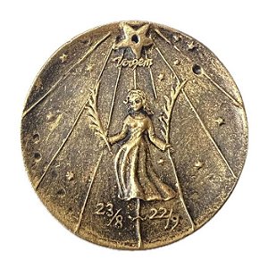 INCENSARIO  SIGNO  VIRGEM  DOURADO - NOA